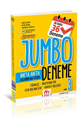 3.Sınıf Jumbo Tüm Dersler Deneme