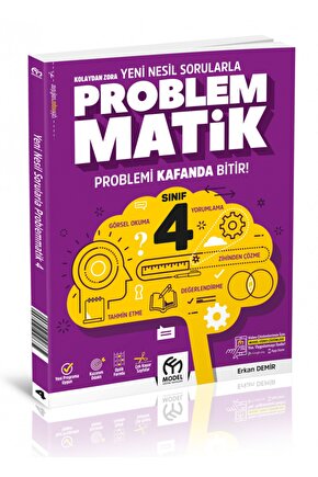 4. Sınıf Kolaydan Zora Yeni Nesil Sorularla Problemmatik  Model Eğitim Yayıncılık  9786257509800