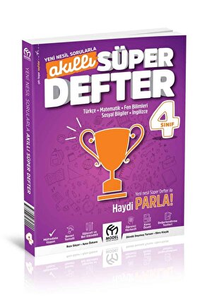 4. Sınıf Tüm Dersler Süper Akıllı Defter