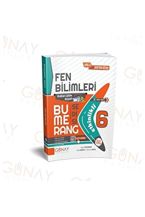 6. Sınıf Fen Bilimleri Bumerang Soru Bankası Etkinlikli