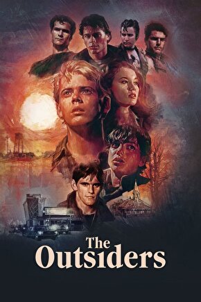 The Outsiders (1983) AFİŞ - POSTER ( FOLYO ) - AFİŞ - POSTER-7713