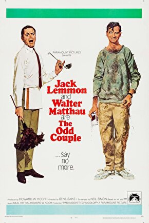 The Odd Couple (1968) AFİŞ - POSTER ( FOLYO ) - AFİŞ - POSTER-7698