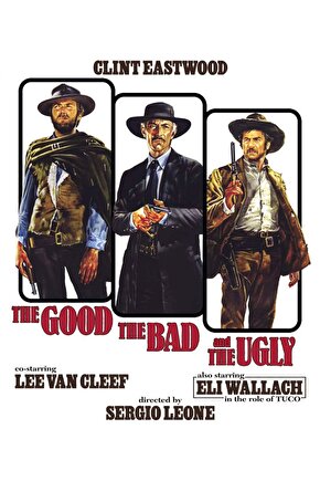 The Good, the Bad and the Ugly (1966) 0003 AFİŞ - POSTER ( FOLYO ) - AFİŞ - POSTER-7057