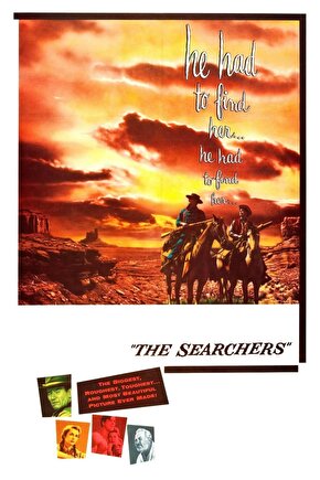 The Searchers (1956) AFİŞ - POSTER ( FOLYO ) - AFİŞ - POSTER-7835