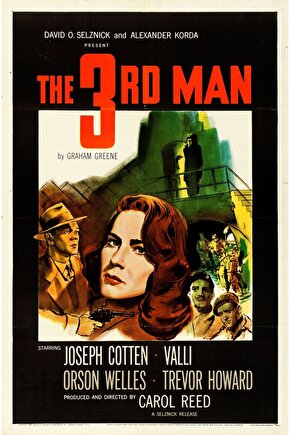 The Third Man (1949) AFİŞ - POSTER ( FOLYO ) - AFİŞ - POSTER-7996