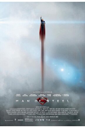 Man of Steel (2013) 3 ( FOLYO ) - AFİŞ - POSTER-4480