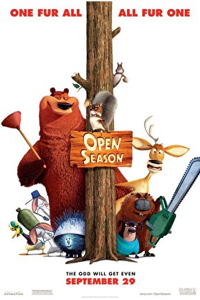 Open Season (2006) 2 ( FOLYO ) - AFİŞ - POSTER-4925