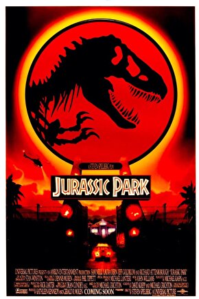 Jurassic Park (1993) 4 ( FOLYO ) - AFİŞ - POSTER-4045