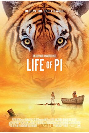 Life of Pi (2012) 1 ( FOLYO ) - AFİŞ - POSTER-4330