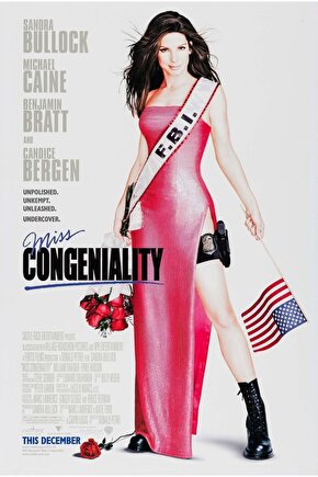 Miss Congeniality (2000) ( FOLYO ) - AFİŞ - POSTER-4622