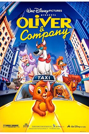 Oliver & Company (1988) 1 ( FOLYO ) - AFİŞ - POSTER-4896