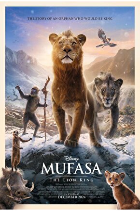 Mufasa The Lion King (2024) 0005 ( FOLYO ) - AFİŞ - POSTER-4749