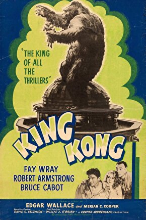 King Kong (1933) 1 ( FOLYO ) - AFİŞ - POSTER-4163