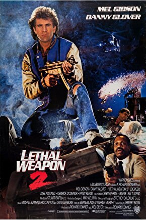 Lethal Weapon 2 (1989) ( FOLYO ) - AFİŞ - POSTER-4320