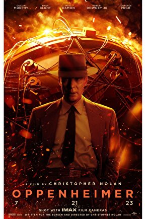 Oppenheimer (2023) 0001 ( FOLYO ) - AFİŞ - POSTER-4928