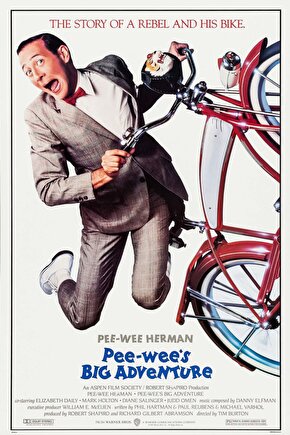 Pee-wees Big Adventure (1985) ( FOLYO ) - AFİŞ - POSTER-4999