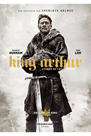 King Arthur Legend of the Sword (2017) 6 ( FOLYO ) - AFİŞ - POSTER-4160