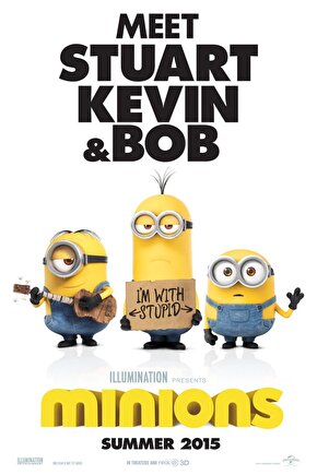 Minions (2015) 1 ( FOLYO ) - AFİŞ - POSTER-4608