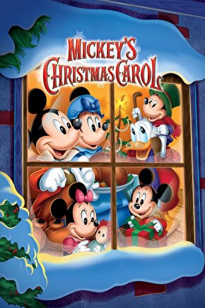 Mickeys Christmas Carol (1983) 1 ( FOLYO ) - AFİŞ - POSTER-4586