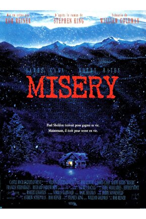 Misery (1990) ( FOLYO ) - AFİŞ - POSTER-4620