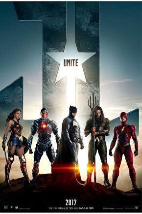 Justice League (2017) 3 ( FOLYO ) - AFİŞ - POSTER-4073