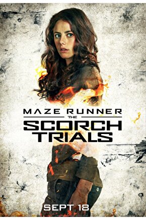 Maze Runner The Scorch Trials (2015) 2 ( FOLYO ) - AFİŞ - POSTER-4525