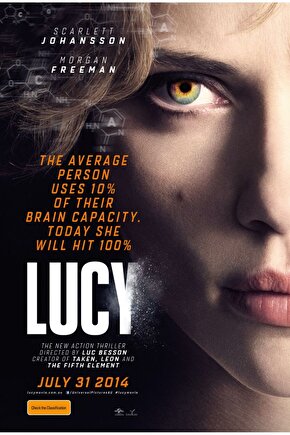 Lucy (2014) ( FOLYO ) - AFİŞ - POSTER-4409