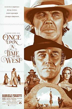 Once Upon a Time in the West (1968) 0002 ( FOLYO ) - AFİŞ - POSTER-4913