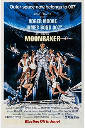 Moonraker (1979) 1 ( FOLYO ) - AFİŞ - POSTER-4706