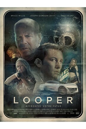 Looper (2012) 5 ( FOLYO ) - AFİŞ - POSTER-4388