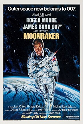 Moonraker (1979) 3 ( FOLYO ) - AFİŞ - POSTER-4708