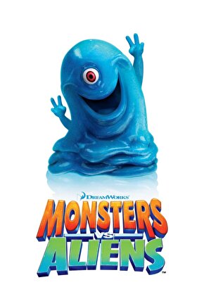 Monsters vs Aliens (2009) 1 ( FOLYO ) - AFİŞ - POSTER-4691