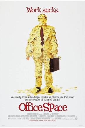 Office Space (1999) ( FOLYO ) - AFİŞ - POSTER-4892