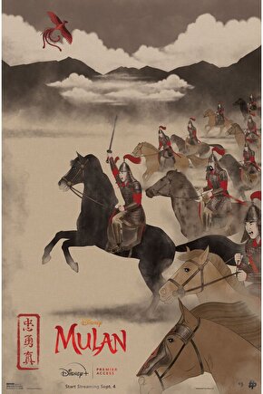 Mulan (2020) 8 ( FOLYO ) - AFİŞ - POSTER-4768