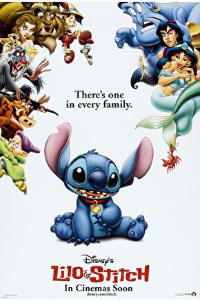 Lilo & Stitch (2002) 2 ( FOLYO ) - AFİŞ - POSTER-4336