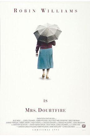 Mrs. Doubtfire (1993) 2 ( FOLYO ) - AFİŞ - POSTER-4745