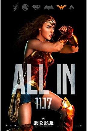 Justice League (2017) 20 ( FOLYO ) - AFİŞ - POSTER-4090