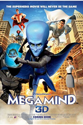 Megamind (2010) 2 ( FOLYO ) - AFİŞ - POSTER-4546