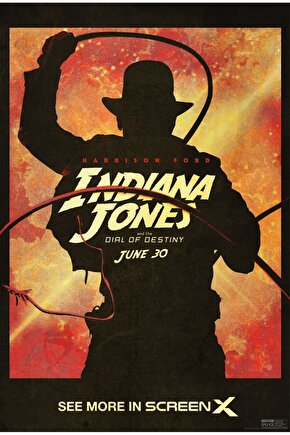 Indiana Jones and the Dial of Destiny (2023) 0005 ( FOLYO ) - AFİŞ - POSTER-3762