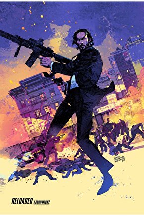 John Wick Chapter 2 (2017) 0002 ( FOLYO ) - AFİŞ - POSTER-3942