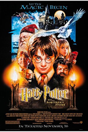 Harry Potter and the Sorcerers Stone (2001) 0003 ( FOLYO ) - AFİŞ - POSTER-3433