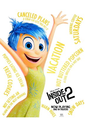 Inside Out 2 (2024) 0016 ( FOLYO ) - AFİŞ - POSTER-3795