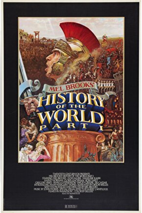 History of the World Part I (1981) ( FOLYO ) - AFİŞ - POSTER-3521