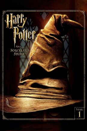 Harry Potter and the Sorcerers Stone (2001) 0001 ( FOLYO ) - AFİŞ - POSTER-3432