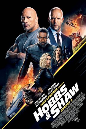 Hobbs & Shaw (2019) 0002 ( FOLYO ) - AFİŞ - POSTER-3537