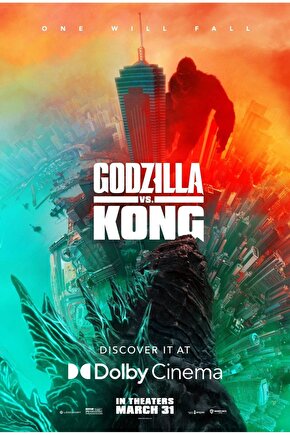 Godzilla vs. Kong (2021) 11 ( FOLYO ) - AFİŞ - POSTER-3130