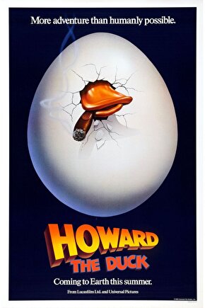 Howard the Duck (1986) 1 ( FOLYO ) - AFİŞ - POSTER-3650