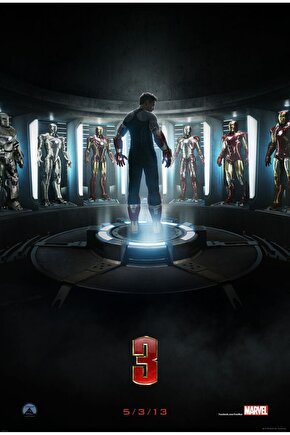 Iron Man 3 (2013) 10 ( FOLYO ) - AFİŞ - POSTER-3857