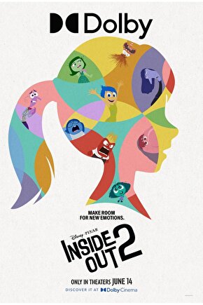 Inside Out 2 (2024) 0013 ( FOLYO ) - AFİŞ - POSTER-3792