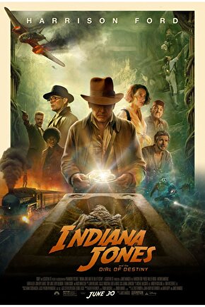 Indiana Jones and the Dial of Destiny (2023) 0003 ( FOLYO ) - AFİŞ - POSTER-3760